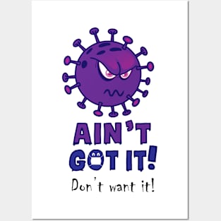 VIRUS - Ain't Got it - Don't want it Posters and Art